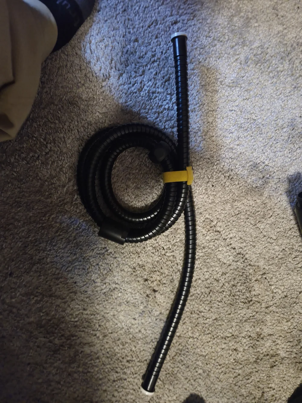 Matte Black Dual Shower Head Combo Set New Without Box